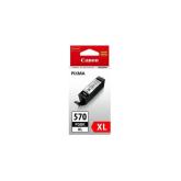 Cartus Cerneala Original Canon Black, PGI-570B, pentru Pixma MG5750|MG5751|MG6850|MG6851|MG7750|MG7751|MG7752|TS5050|TS5051|TS5053|TS5055|TS6050|TS8050|TS9050, , (timbru verde 0.15 lei), 