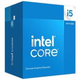 Procesor Intel Core i5-14400F | Socket LGA1700 | Numar nuclee 10 | Frecventa CPU 3.5 - 4.7 GHz | Memorie Cache 20MB | 16 Threads | Putere Turbo CPU: 148W