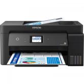 Multifunctional inkjet color CISS Epson L14150, dimensiune A3+ (Printare, Copiere, Scanare, Fax), duplex(A4), viteza 38ppm alb- negru, 24ppm color, rezolutie 4800x1200 dpi, alimentare hartie 250 coli, scanare, copiere și transmitere prin fax A4, scanner C