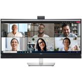 Monitor LED DELL Curved, Video Conferencing C3422WE, 34.14