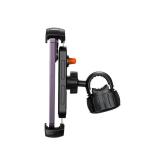 SUPORT bicicleta Baseus QuickGo pt SmartPhone, fixare de bare de diferite dimensiuni, negru 