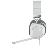 Casti cu microfon Corsair HS80 Surround 7.1, 20Hz - 40 kHz, 32ohm, 116db, driver 50mm, alb