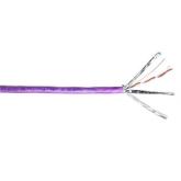 Cablu S/FTP cat.7, manta LSZH, Euroclass Dca-s1a, d1, a1 - 1000m/tambur, Violet - Molex 