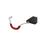 ADAPTOR Bluetooth Jack 3.5 Baseus BA01, alimentare USB, convertor audio wireless, versiune 5.0, rosu 