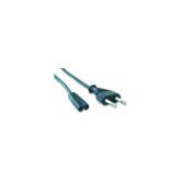 CABLU alimentare GEMBIRD casetofon, 1.8m, intrare Euro plug, iesire C7, 10A, certificare VDE, bulk, black, 
