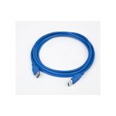 CABLU USB GEMBIRD prelungitor, USB 3.0 (T) la USB 3.0 (M), 1.8m, conectori auriti, albastru 