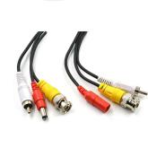 Cablu video cu alimentare si  audio 20 metri LN-EC04-20M-AUDIO; conectori: BNC + DC+RCA; Video Conductor: 26 AWG; nsulation: 2.0mm Foam PE; Power Conductor: 23 AWG x2C Red/Black ID: 1.2mmPE OD: 3.5mmPVC Black; Outer Jacket: 3.5+3.5mm PVC Black