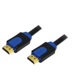 CABLU video LOGILINK, HDMI (T) la HDMI (T), 3m, premium, conectori auriti, rezolutie maxima 4K (3840 x 2160) la 60 Hz, negru, 