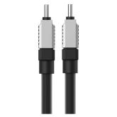 CABLU alimentare si date Baseus, Fast Charging Data Cable pt. smartphone, USB Type-C (T) la USB Type-C (T),  E-marker, 100W, 2m, negru, 