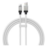 CABLU alimentare si date Baseus, Fast Charging Data Cable pt. smartphone, USB (T) la USB Type-C (T), 100W, 1m, alb, 
