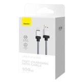 CABLU alimentare si date Baseus, Fast Charging Data Cable pt. smartphone, USB (T) la USB Type-C (T), 100W, 2m, negru, 