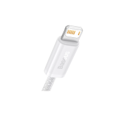 CABLU alimentare si date Baseus Dynamic Series, Fast Charging Data Cable pt. smartphone, USB la Lightning Iphone 2.4A, 1m, braided, alb 