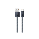 Cablu alimentare si date Baseus Dynamic Series, Fast Charging Data Cable pt. smartphone, USB la Lightning Iphone 2.4A, 1m, braided, gri