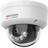 Camera de supraveghere IP Dome 4MP ColorVu with Smart Hybrid Light Hikvision DS-2CD1147G2H-LIU(2.8MM), lentila fixa: 2.8mm, iluminare min.: Color: 0.001 Lux @ (F1.0, AGC ON),B/W: 0 Lux cu IR: 30m, microfon incorporat, alarma la evenimente: Motion detectio