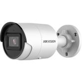 Camera supraveghere Hikvision IP bullet DS-2CD2046G2-IU(2.8mm)C, 4 MP, low-light powered by DarkFighter,  Acusens -Human and vehicle classification alarm based on deep learning, microfon audio incorporat, senzor: 1/3