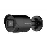 Camera supraveghere Hikvision IP bullet DS-2CD2046G2-IU(2.8mm)(C)black, 4 MP, culoare neagra, low-light powered by DarkFighter,  Acusens -Human and vehicle classification alarm based on deep learning, microfon audio incorporat, senzor: 1/3