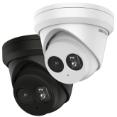 Camera supraveghere Hikvision IP turret DS-2CD2363G2-IU(2.8mm)B 6MP, AcuSens - filtrarea alarmelor false dupa copul uman si masini, microfon audio incorporat, senzor 1/2.8