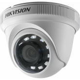 Camera supraveghere Hikvision Turbo HD turret, DS-2CE56D0T-IRPF(2.8mm) (C); 2MP, 2 megapixel high performance CMOS,rezolutie: 1920 (H) × 1080 (V)@25FPS, iluminare: 0.01 Lux @ (F1.2,AGC ON),0 Lux with IR, lentila fixa: 2.8mm, distanta IR: 20metri, SMART IR