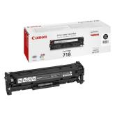 Toner Canon CRG718BK, black twin pack, capacitate 2x3400 pagini, pentru LBP-7200Cdn