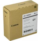 Cartus cerneala Canon PFI-1300GY, gri, capacitate 330ml, pentru Canon imagePROGRAF, PRO-2000, PRO-4000, PRO-4000, PRO-6000S.