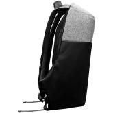 CANYON BP-G9 Anti-theft backpack for 15.6'' laptop, material 900D glued polyester and 600D polyester, black/dark gray, USB cable length0.6M, 400x210x480mm, 1kg,capacity 20L