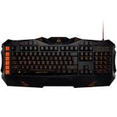 CANYON Wired multimedia gaming keyboard with lighting effect, Marco setting function G1-G5 five keys. Numbers 118keys, US layout, cable length 1.73m, 500*223*35mm, 0.822kg