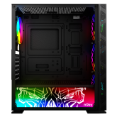 Carcasa nJoy Kona, Mid Tower NEGRU