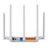 ROUTER TP-LINK wireless 1350Mbps, 4 porturi 10/100Mbps, 5 antene ext, Dual Band AC1350, 