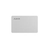 Cartela de proximitate Ajax Pass WH, 13.56 MHz, alb;Criptare 128-bit; Protectii: criptare, autentificare, interceptie semnal; Conectare: max 13 hub-uri; Capacitate sistem: max 50 - Hub 2, max 99 - Hub Plus, max 200 - Hub 2 Plus; Temperatura de functionare