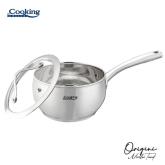 CASEROLA INOX+ CAPAC 16X9 CM, 1.8 L, NICOLAI TAND, COOKING BY HEINNER