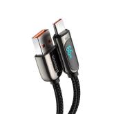 CABLU alimentare si date Baseus, Dynamic Fast Charging Data Cable pt. smartphone, USB (T) la USB Type-C (T), 66W, braided, 2m, negru, 