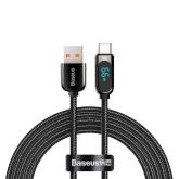 CABLU alimentare si date Baseus, Dynamic Fast Charging Data Cable pt. smartphone, USB (T) la USB Type-C (T), 66W, braided, 2m, negru, 