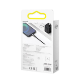 CABLU alimentare si date Baseus Display, Fast Charging Data Cable pt. smartphone, USB Type-C la Lighting iPhone 20W, braided, 2m, negru 