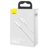 CABLU alimentare si date Baseus Superior, Fast Charging Data Cable pt. smartphone, USB Type-C la Lightning Iphone PD 20W, 1.5m, alb 