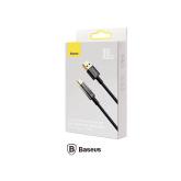 CABLU alimentare si date Baseus Explorer, Fast Charging Data Cable pt. smartphone, USB la USB Type-C 100W, 1m, Auto Power-Off, negru transparent 