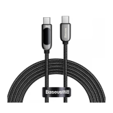 CABLU alimentare si date Baseus Display, Fast Charging Data Cable pt. smartphone, USB Type-C la USB Type-C 100W, braided, 2m, negru 