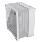 Carcasa Corsair 6500D Airflow Midi-Tower, Tempered Glass - weiß 
