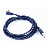 CABLU alimentare si date GEMBIRD, pt. smartphone, USB 2.0 (T) la Micro-USB 2.0 (T) double-sided, 1.8m, 90 GRADE, negru, 