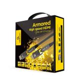 CABLU video GEMBIRD, HDMI (T) la HDMI (T), 30m, premium AOC (Active Optical Cable), conectori auriti, rezolutie maxima 4K (3840 x 2160) la 60 Hz, negru, 