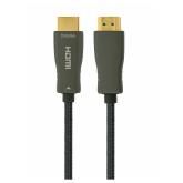CABLU video GEMBIRD, HDMI (T) la HDMI (T), 30m, premium AOC (Active Optical Cable), conectori auriti, rezolutie maxima 4K (3840 x 2160) la 60 Hz, negru, 