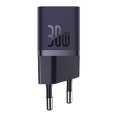 INCARCATOR retea Baseus Mini, GaN5 Fast Charger 30W, 1 x USB Type-C 5V/3A,  mov 