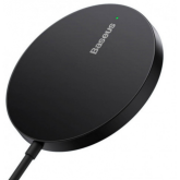 INCARCATOR wireless Baseus Simple Mini3 15W, magnetic, compatibilitate smartphones, cablu Type-C la Type-C inclus, negru 