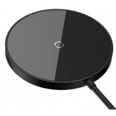 INCARCATOR wireless Baseus Simple Mini3 15W, magnetic, compatibilitate smartphones, cablu Type-C la Type-C inclus, negru 