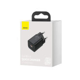 Incarcator Baseus Super Si, Quick Charge 25W, 1 x USB Type-C 5V/3A, negru