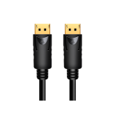 CABLU video LOGILINK, DisplayPort (T) la DisplayPort (T) 1.2, 3m, conectori auriti, rezolutie maxima 4K (3840 x 2160) la 60 Hz, plastic, triplu ecranaj, CCS, negru, 