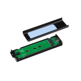 RACK extern CHIEFTEC, pt. SSD M.2, NVME, interfata PC USB 3.2 Type C, Tool-less, Plastic, negru, 
