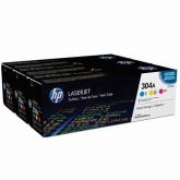 Combo-Pack Original HP CMY, nr.304A, pentru Color LaserJet MFP CM2320|CP2025, 3x2.8K, incl.TV 0.8 RON, 