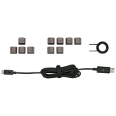 Tastatura Gaming Mecanica Corsair K70 RGB TKL Champion, RGB, USB-C, negru