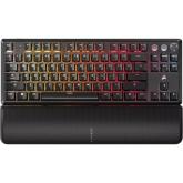 Tastatura Gaming CORSAIR K70 PRO TKL High-Performance Hall Effect cu Trigger Rapid, cu fir USB 3.0 sau 3.1 Type-A, anti-ghosting, wrist rest magnetic detasabil, switch-uri CORSAIR MGX V2, negru