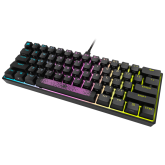 CORSAIR K65 RGB MINI 60% mecanica, negru  Full Key (NKRO) with 100% Anti-Ghosting Supported in iCUE Profiles up to 50 Wired Connectivity USB 3.0 or 3.1 Type-A Key Switches CHERRY MX RED